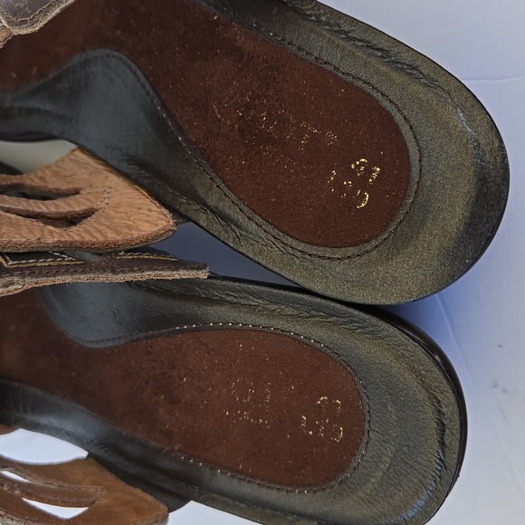 NAOT Stylish Brown Women's Mule Sandals Size 41/9 - Picture 9 of 9